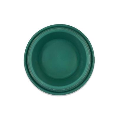 Comedouro Para Gatos E Cachorros 1000ml Anti Formiga Grande - Verde