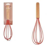 Batedor De Claras De Silicone 29cm - Vermelha - 2