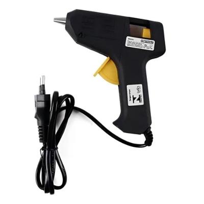Pistola De Cola Quente Profissional 8w Grande Bivolt Preta