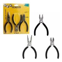 Jogo 3 Mini Alicates 4,5 De Precisão Durável - 1