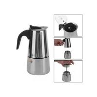 Cafeteira Italiana Em Inox Café Expresso Encorpado 4 Xícaras 200ml