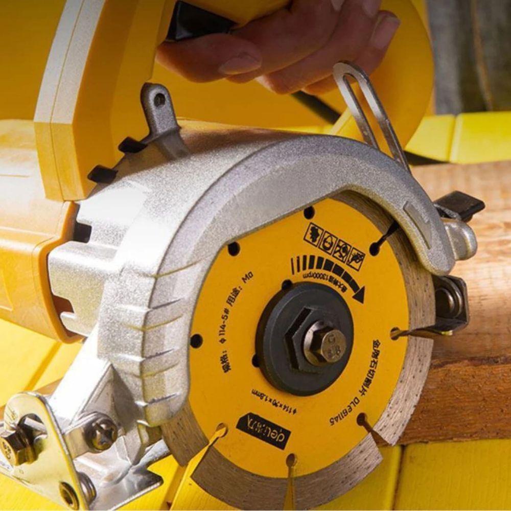 Serra Circular 1100w Para Madeira E Construção Civil Profissional Multifuncional 127v - 6