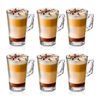 Kit Conjunto 6 Unidades Caneca Vidro 265ml Tily - 3