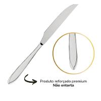 Kit 12 Facas De Mesa Premium Aço Inox Restaurante Buffet Casamento Cozinha Refeições - 2