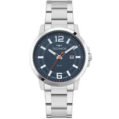 Relógio Technos Masculino Racer Basico Prata - 2115ucp-1a