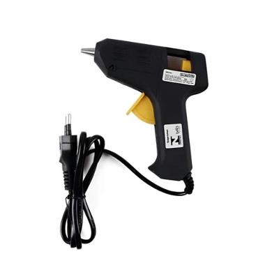 Pistola De Cola Quente Profissional 8w Pequena Bivolt Preta