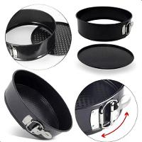 Formas Com Fundo Removível Kit 3 Formas Antiaderente Para Torta Bolo - 3