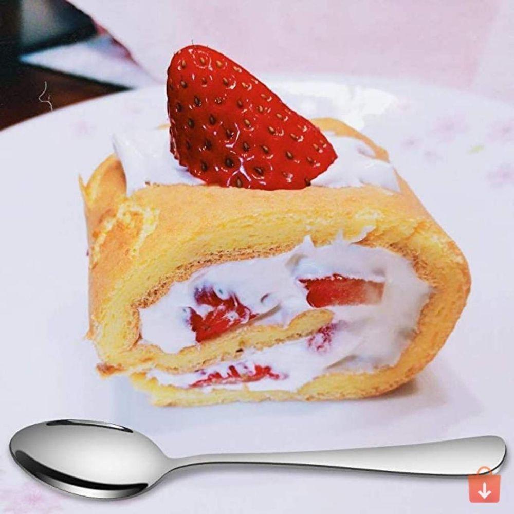 Kit 12 Colheres De Mesa Premium Aço Inox Restaurante Buffet Casamento Cozinha Refeições - 3