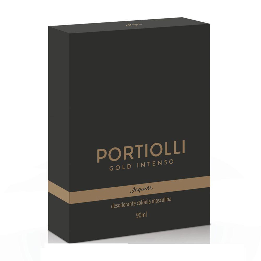 Portiolli Gold Intenso Desodorante Colônia Masculina 90 Ml Jequiti - 3