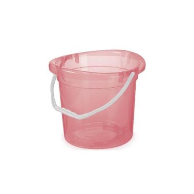 Balde Graduado 8 Litros Plasvale Rosa