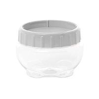 Porta Mantimentos Empilhável 430 Ml Plasvale Branco - 1