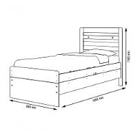 Cama Larissa Branco Rosa Framar - 5