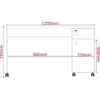 Office Malta Branco Brilhante - Lukaliam - 2