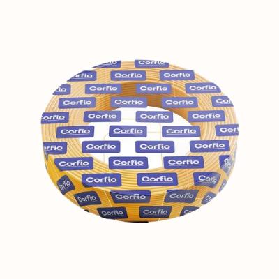 Rolo Com 100m De Cabo De Cobre 750v 1,5mm² Amarelo - Corfio