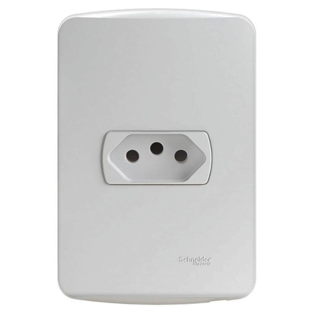 Conjunto Tomada 2p+t 10a 250v Br Miluz Schneider - 1