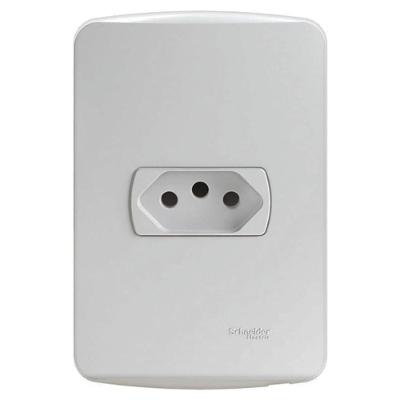 Conjunto Tomada 2p+t 10a 250v Br Miluz Schneider