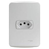 Conjunto Tomada 2p+t 10a 250v Br Miluz Schneider - 1