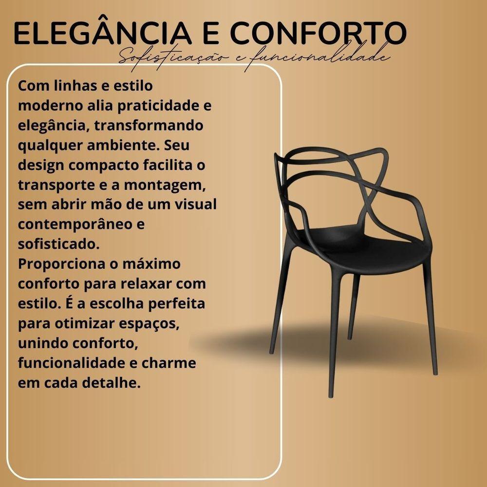 Cadeira Escritório Allegra Escrivaninha Sala Nude - 9