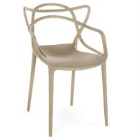 Cadeira Escritório Allegra Escrivaninha Sala Nude - 1