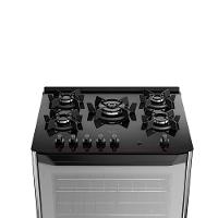 Fogão 5 Bocas Dako Magister Style Mesa de Vidro Preto Bivolt - 6