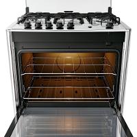 Fogão 5 Bocas Dako Magister Style Espelhado Com Mesa Inox Preto Bivolt - 8