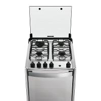Fogão 4 Bocas Dako Magister Style Mesa Inox Espelhado Preto Bivolt - 3