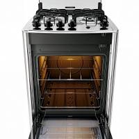 Fogão 4 Bocas Dako Magister Style Mesa Inox Espelhado Preto Bivolt