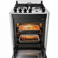 Fogão 4 Bocas Dako Magister Style Mesa Inox Espelhado Preto Bivolt - 5