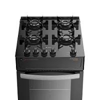 Fogão 4 Bocas Atlas Atenas Glass Mesa de Vidro Preto Bivolt - 6