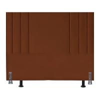 Cabeceira Cama Box Queen Suede 160 Cm Estofada Moderna Frame Terracota - 1