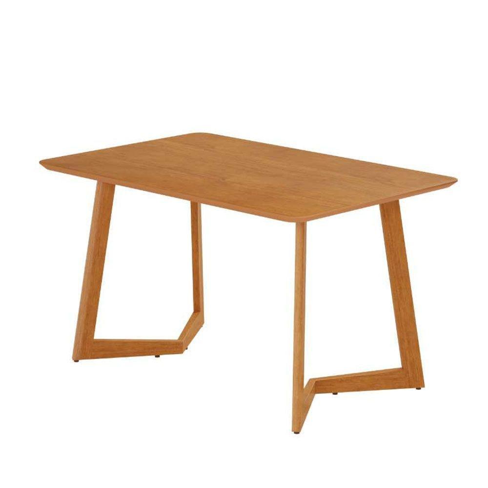 Mesa Jantar Fineza Tampo Amadeirado 120x80cm Pés Madeira Jcm Cinamomo - 1