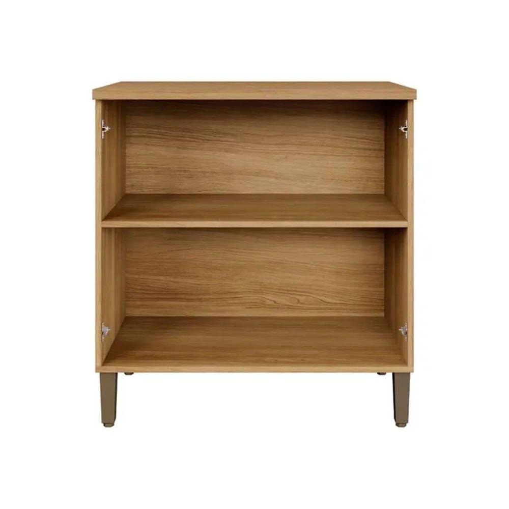 Balcão De Cozinha Ouro 2 Portas 80cm Mdf Arte Móveis Cinamomo Off - 2