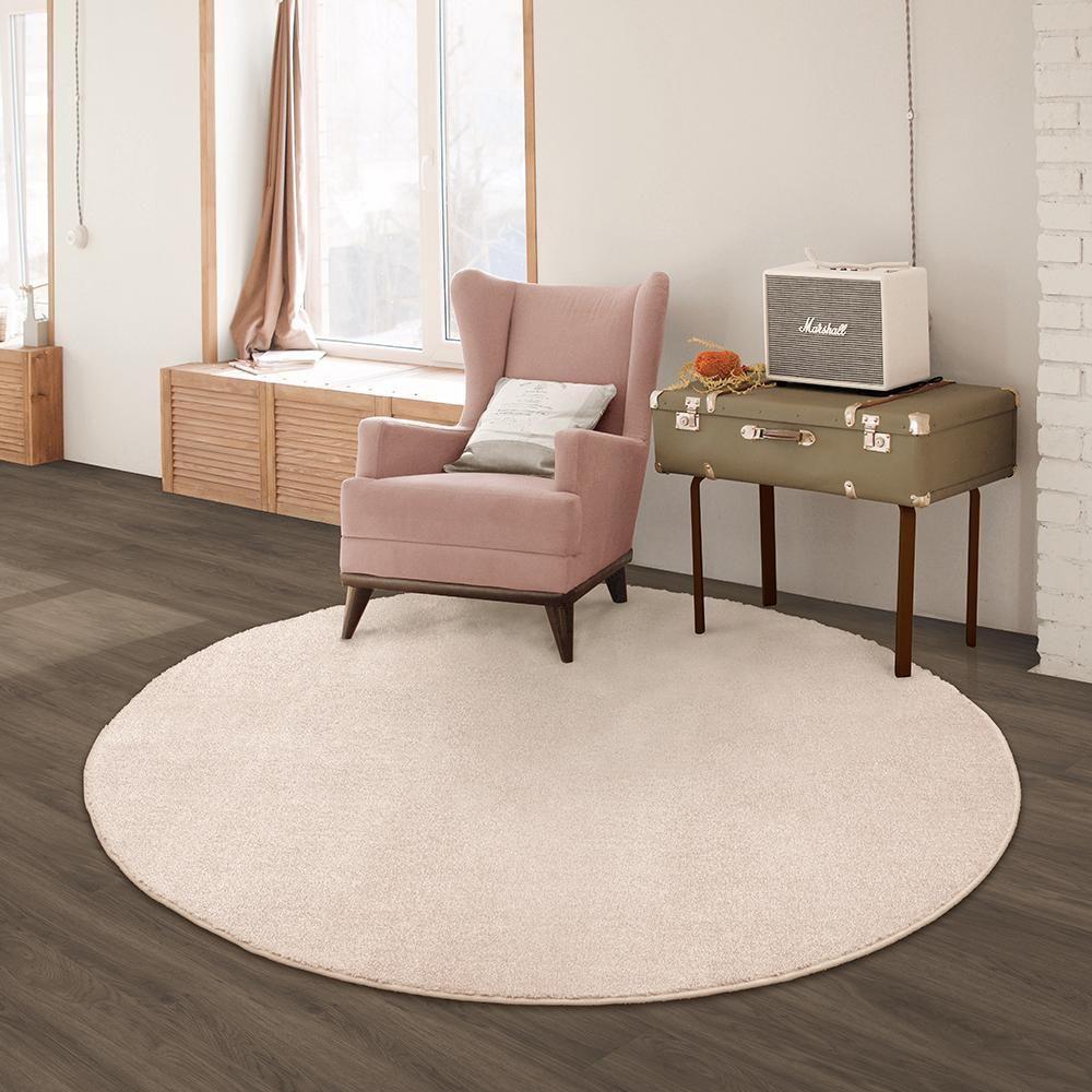 Tapete Ecletik Nude 190xredondo Tapetes São Carlos - 2