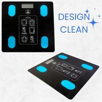 Balança Bioimpedância Digital Corporal Com Aplicativo Bluetooth Analise 180kg De Precisão Banheiro - 3