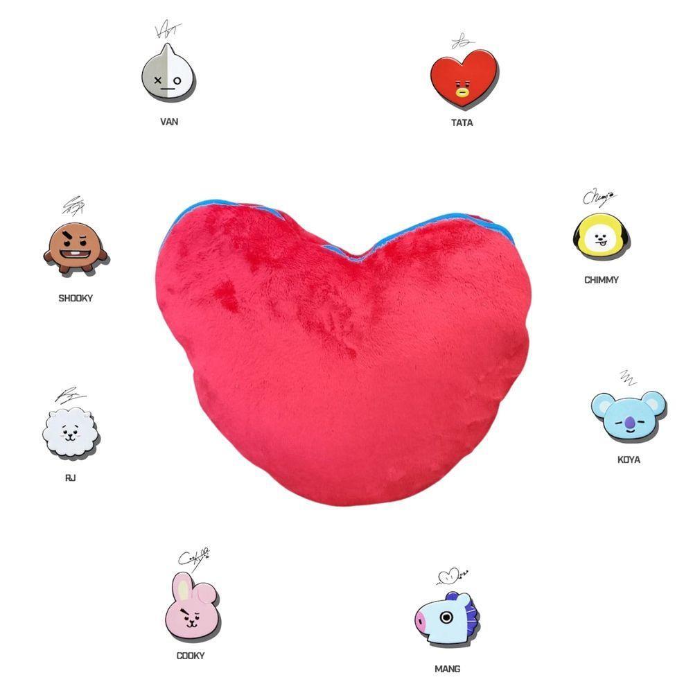 Manta Almofada Tata Personagens Bt21 Presente K-pop Bts Perfeito - 2