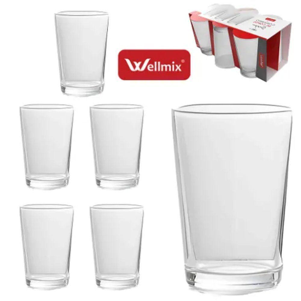 Conjunto 6 Copos Vidro 300ml Classico - 2