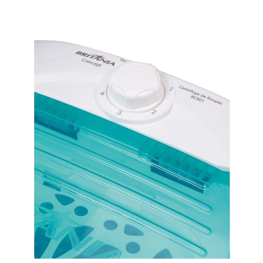 Centrífuga De Roupas 15kg Britânia BCR01BVD Cesto Inox 110V - 3