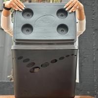 Caixa Térmica Pop 32l Texturizada Preta Invicta - 7