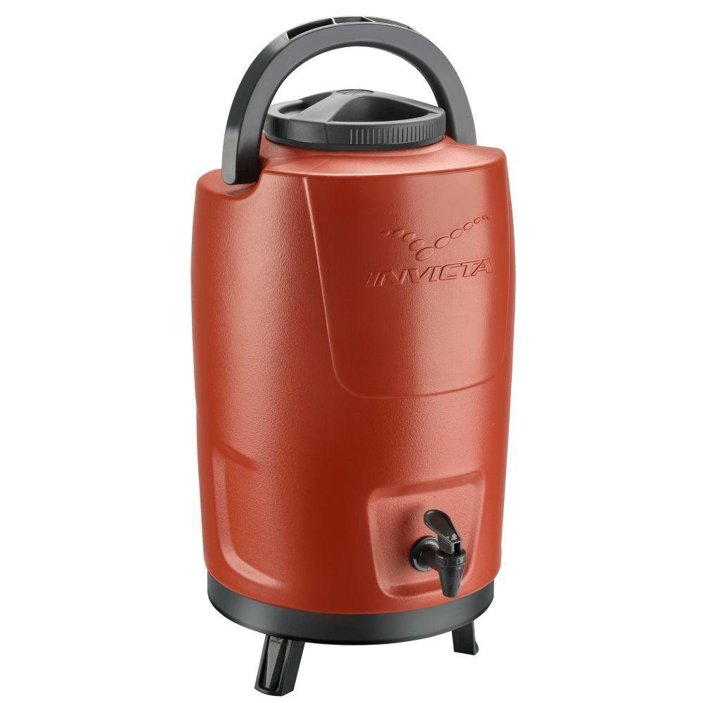 Kit Com 2 Botijões Térmicos 12l Vermelho Velvet Invicta - 4