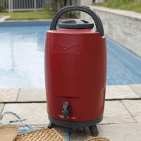 Kit Com 2 Botijões Térmicos 12l Vermelho Velvet Invicta - 3