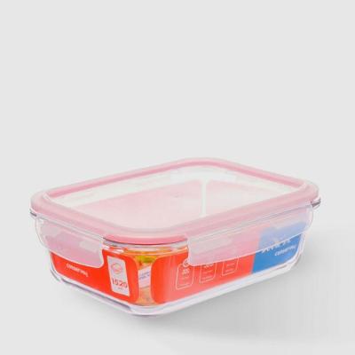 Pote De Vidro Hermético 1,5l Retangular Invicta