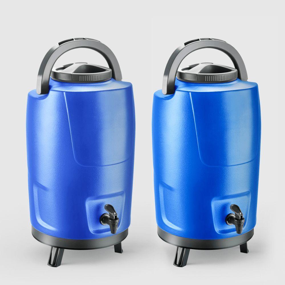 Kit Com 2 Botijões Térmicos 12l Incess Blue Invicta - 1