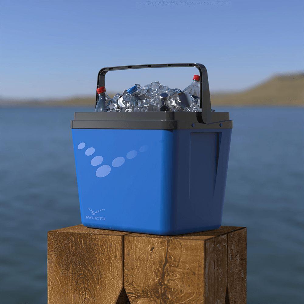 Caixa Térmica Pop 32l Incess Blue Invicta - 6