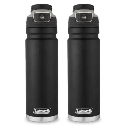 Kit Com 2 Garrafas Térmicas 1,2l Freeflow Autoseal® Preta Coleman