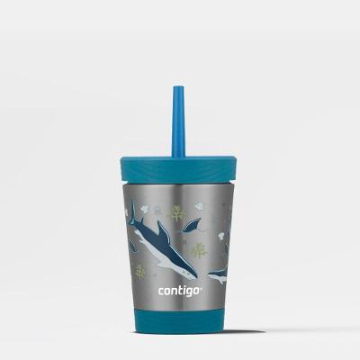 Copo Térmico Thermalock® Kids Tubarão Contigo | 341ml