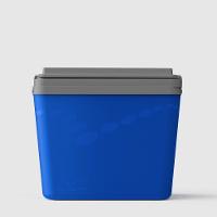 Caixa Térmica Pop 32l Texturizada Incess Blue Invicta - 1