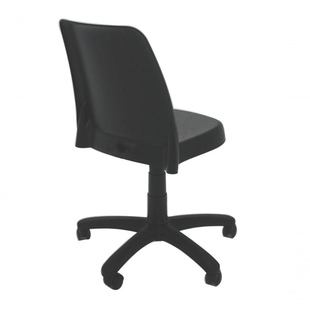 Cadeira Vanda Com Rodízio Preta Tramontina - 4