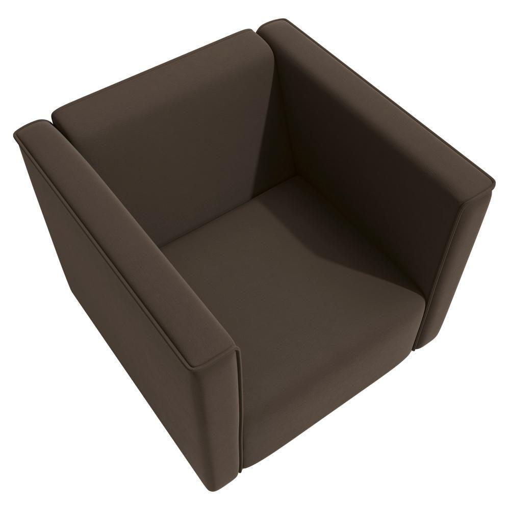 Poltrona Ravena Kappesberg Suede Café - 5