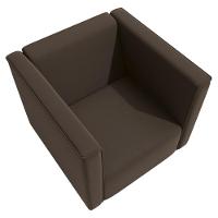 Poltrona Ravena Kappesberg Suede Café - 5