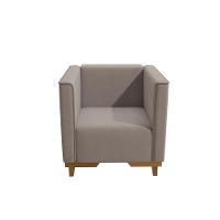 Poltrona Ravena Kappesberg Veludo Cinza - 8